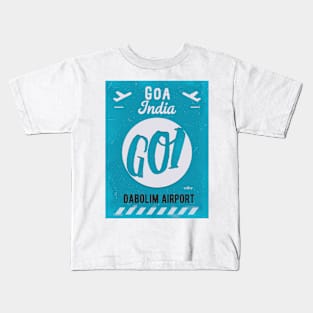 GOI Dabolim airport Kids T-Shirt